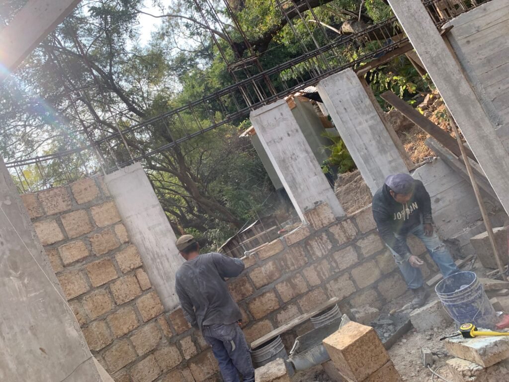 Casa la Ventana en proceso